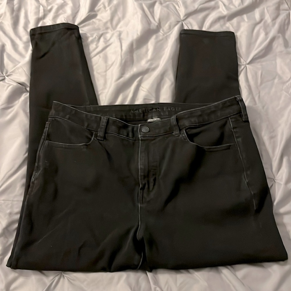 American Eagle dream stretch hi-rise jeggings size 14 regular